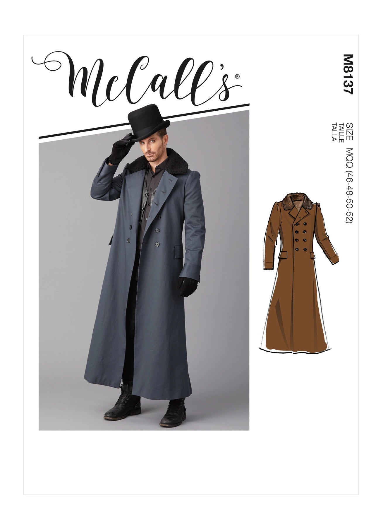 S8482 Simplicity Sewing Pattern Misses' The Matrix Costume Trench Coats  Cosplay