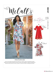 McCall's Pattern M8167 Misses' Dresses #MartinaMcCalls