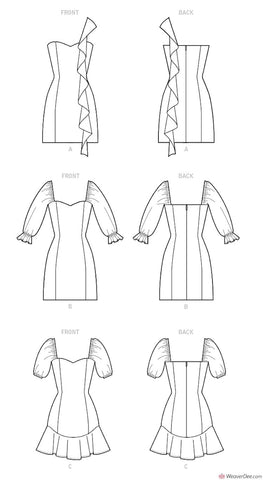 McCall's Pattern M8179 Misses' Dresses #AlisonMcCalls – WeaverDee.com