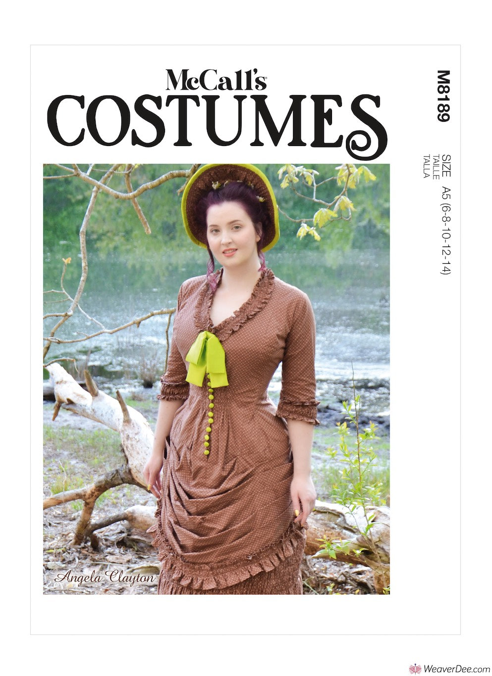 McCall's Pattern M8189 Misses' Victorian Dress Costume McCall's Pattern M8189 Misses' Victorian Dress Costume