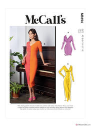 McCall's Pattern M8194 Misses' Bodycon Dresses