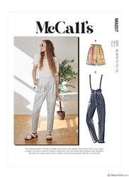 McCall's Pattern M8207 Misses' Trousers