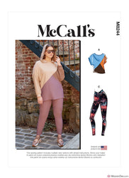 McCall's Pattern M8244 Tops & Leggings - Misses' & Women's
