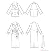 McCall's Pattern M8246 Misses' Jacket, Coat & Belt