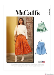McCall's Pattern M8248 Misses' Skirts