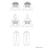 McCall's Pattern M8249 Unisex Sweatshirt & Joggers