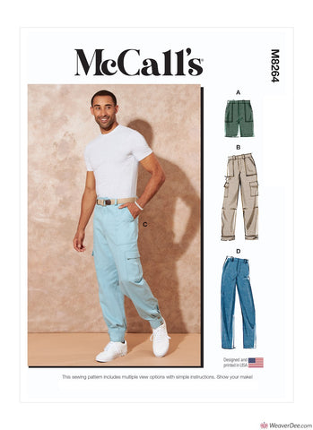 McCall's Pattern M8264 Men's Shorts & Trousers