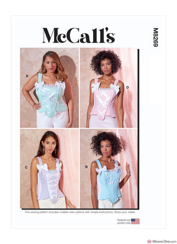 McCall's Pattern M8269 Misses' Corsets