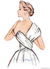 McCall's Pattern M8280 Vintage 1950s Misses' Dresses