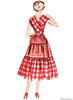 McCall's Pattern M8280 Vintage 1950s Misses' Dresses