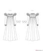 McCall's Pattern M8304 Victorian Tea Dress & Belt