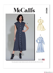 McCall's Pattern M8342 Misses' Shirtdress