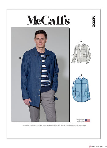 McCall's Pattern M8352 Men's Jacket