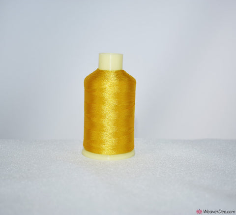 Marathon Rayon Machine Embroidery Thread (1000m) 1008 YELLOW