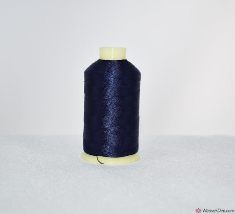 Marathon Rayon Machine Embroidery Thread (1000m) 1204 DARK INDIGO BLUE
