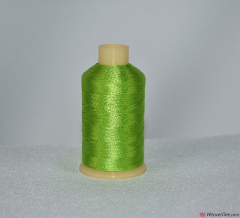 Marathon Rayon Machine Embroidery Thread (1000m) 1423 GREEN