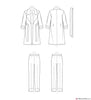 KnowMe Sewing Pattern ME2001 Coat & Trousers (Misses' & Women's) - by Beaute' J'adore