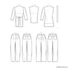 KnowMe Sewing Pattern ME2002 Knit Tops & Jeans (Misses' & Women's) - by Brittany J. Jones