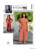 KnowMe Sewing Pattern ME2008 Jumpsuit (Misses' & Women's) - by Handmade Millennial