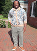KnowMe Sewing Pattern ME2009 Men's Knit Button Up Top & Trousers - by Julian Creates