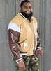KnowMe Sewing Pattern ME2010 Men's Varsity Bomber Jacket In 2 Lengths - by Sins of Many
