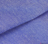 Plain Polycotton Chambray Fabric - Mid Blue