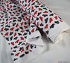 Cotton Poplin Fabric - Origami Sailor Hats White