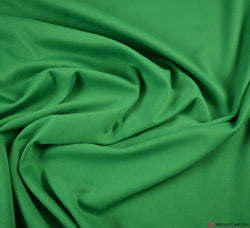Ponte Roma Jersey Fabric / Emerald Green