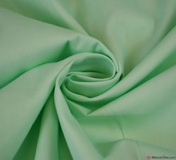 Cotton Poplin Fabric - Mint