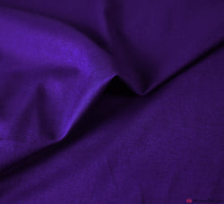 Plain Cotton Lawn Fabric / Dark Purple