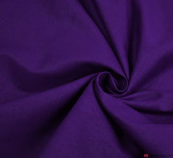 Plain Cotton Fabric / Dark Purple (60 Square)