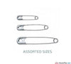 Prym - Assorted Steel Safety Pins (pack of 24) - WeaverDee.com Sewing & Crafts - 2