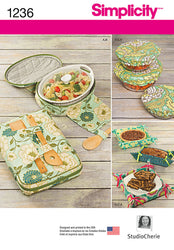 Simplicity - S1236 Casserole Carriers, Gifting Baskets & Bowl Covers - WeaverDee.com Sewing & Crafts - 1