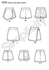 Simplicity - S1370 Misses' Shorts, Skirt & 'skort' - WeaverDee.com Sewing & Crafts - 2