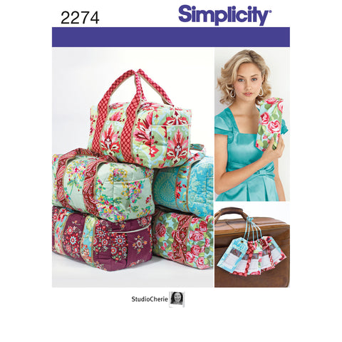 Simplicity Pattern S2274 Bags & Luggage