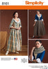 Simplicity - S8161 Misses' 18th Century Costumes - WeaverDee.com Sewing & Crafts - 1