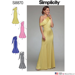 Simplicity Pattern S8870 Misses'/Miss Petite Dress