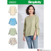 Simplicity Pattern S8920 Misses' Tops