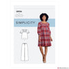 Simplicity Pattern S8926 Misses' Dress, Tops & Trousers