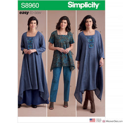 Simplicity 6293 vintage 1974 sewing pattern misses pant suit size