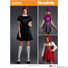 Simplicity Pattern S9006 Misses' Halloween Costumes