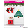 Simplicity Pattern S9038 Christmas Countdown Calendar & Accessories