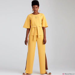 Simplicity Pattern S9051 Misses' Tops, Belt or Scarf & Trousers