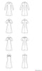 Simplicity Pattern S9104 Misses' Vintage 1960s Dresses With Sleeve & Neckline Variation