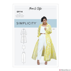 Simplicity Pattern S9114 Misses' Dress, Top & Pants By Mimi G Style