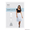 Simplicity Pattern S9123 Misses' Skirts