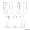 Simplicity Pattern S9184 Misses' & Women's Vest & Pants