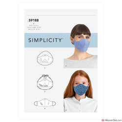 Simplicity Pattern S9188 Family Face Covers / Masks