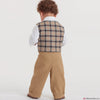 Simplicity Pattern S9194 Infants' Vest, Shirt, Shorts, Pants, Tie & Pocket Square