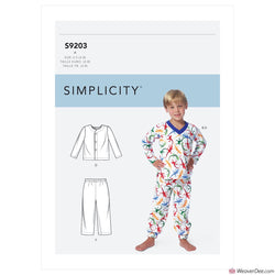 Simplicity Pattern S9203 Children's/Boys' Tops, Shorts & Pants